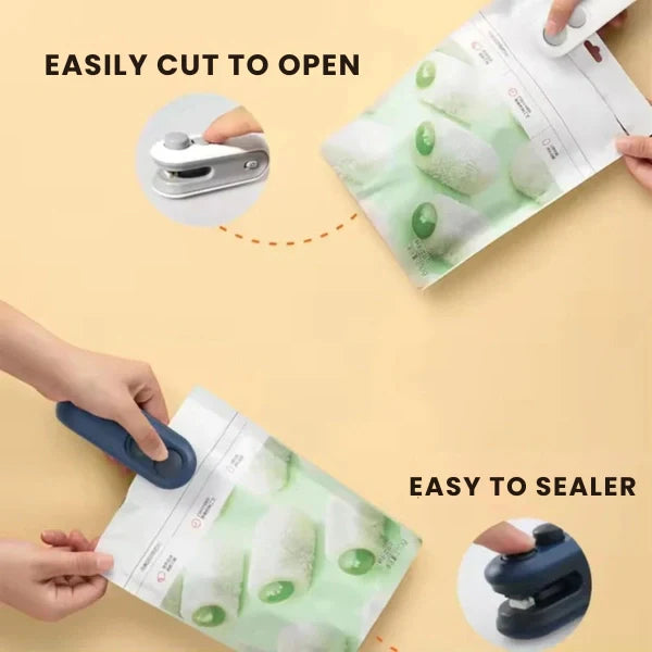 Portable Mini Bag Sealer – USB Rechargeable Heat Sealing Machine